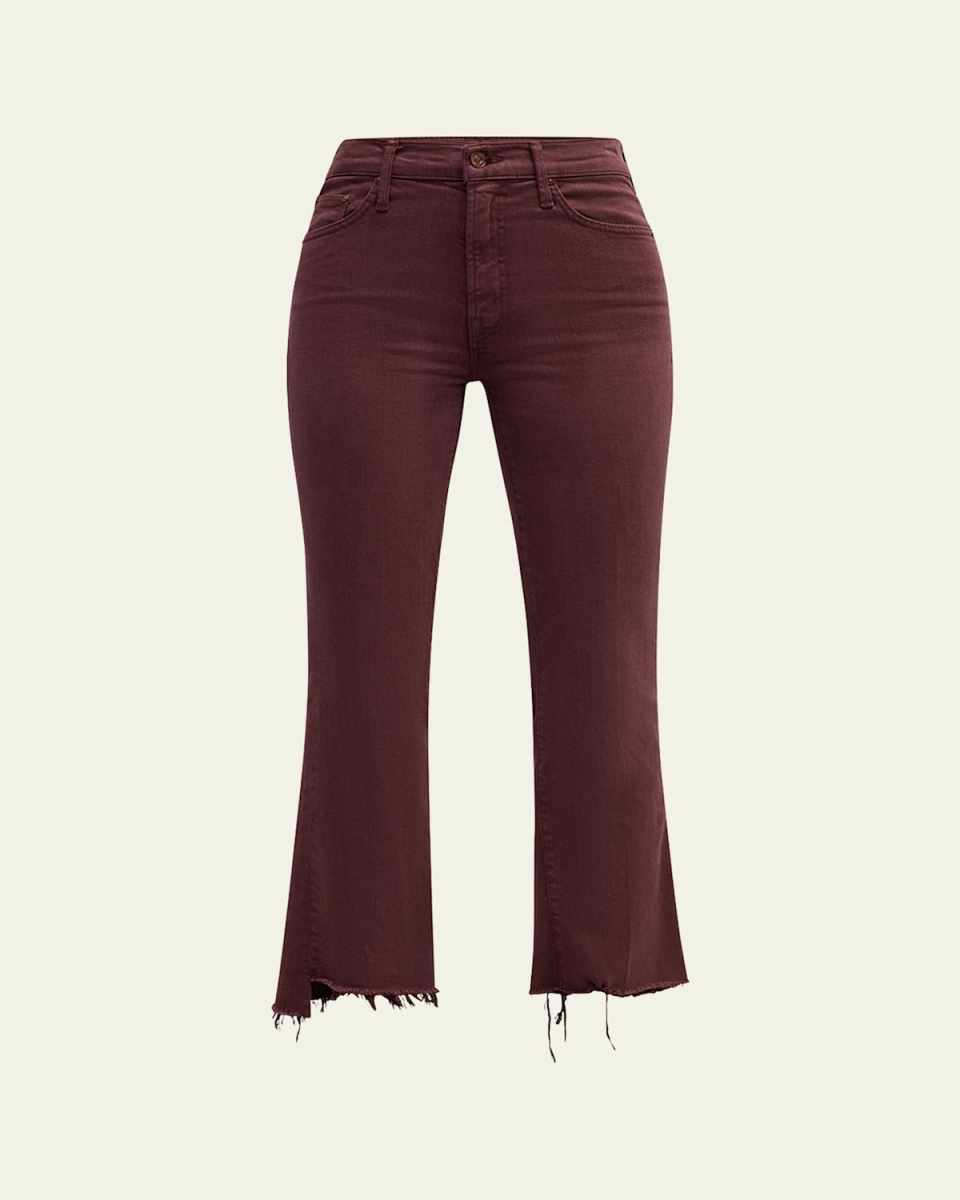 The Insider Crop Step Fray Jeans
